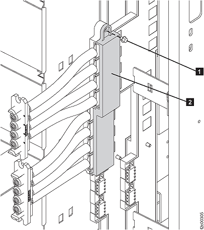 5/12V bus bar cable cover screw