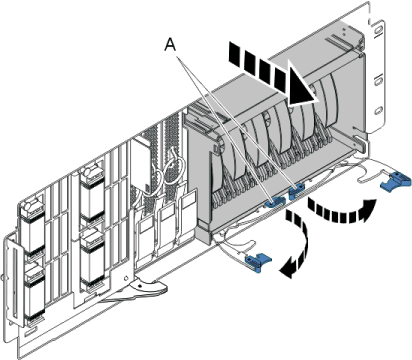 Removing the disk drive backplane assembly