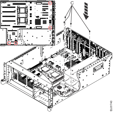 Installing the system backplane
