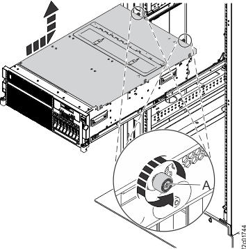 Removing the service access cover
