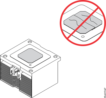 Inspecting the thermal interface material