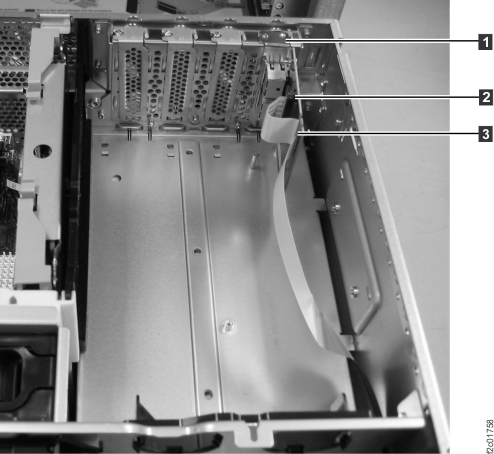 Removing the I2C passive connector card