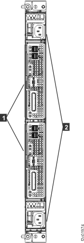 Storage enclosure parts, rear