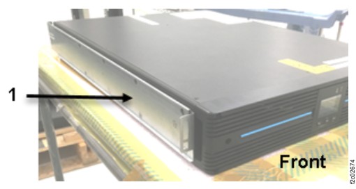 Flash enclosure rail screw holes, left front (rear similar)