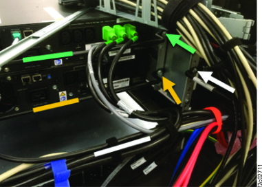 UPS cable tie bars