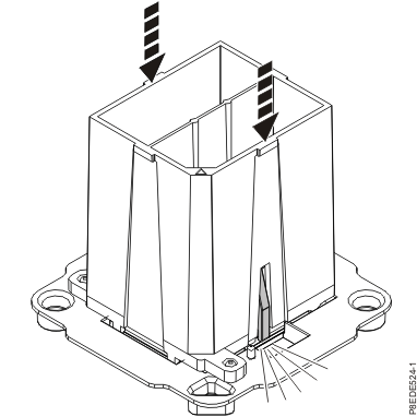 Locking the system processor module into the tool